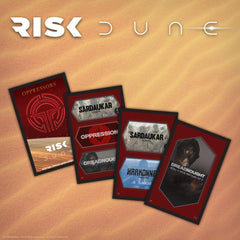 USAOPOLY Risk: Dune Fedaykin figure highlighting elite desert forces