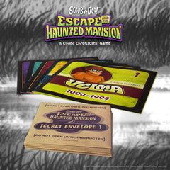 USAOPOLY Scooby-Doo map tiles map mansion layout for strategy.