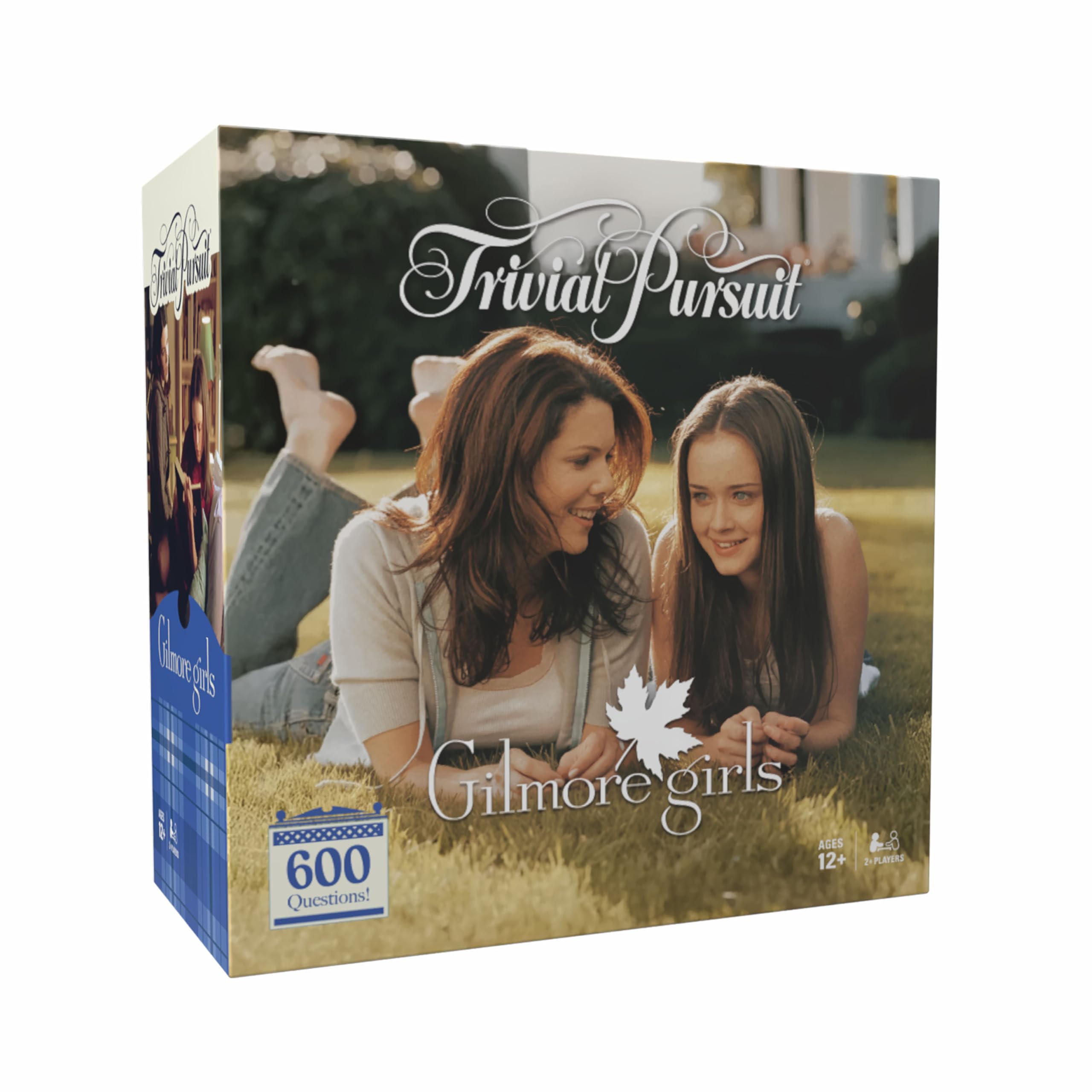 USAOPOLY Trivial Pursuit Gilmore Girls Quick Play board for cozy family game night.
