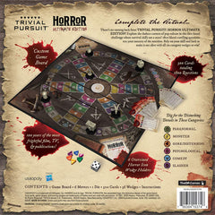 USAOPOLY Trivial Pursuit Horror Ultimate Edition goat head mover chilling setup
