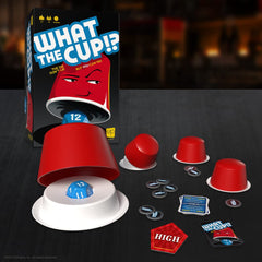 USAOPOLY What The Cup! cup lids conceal dice for suspense