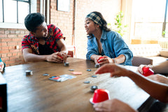 USAOPOLY What The Cup! portable setup fits game night anywhere