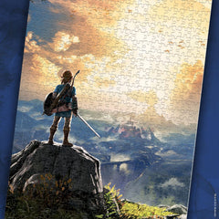 USAOPOLY Zelda Breath of the Wild 1000-piece puzzle—great for solo calm evenings or group sessions.