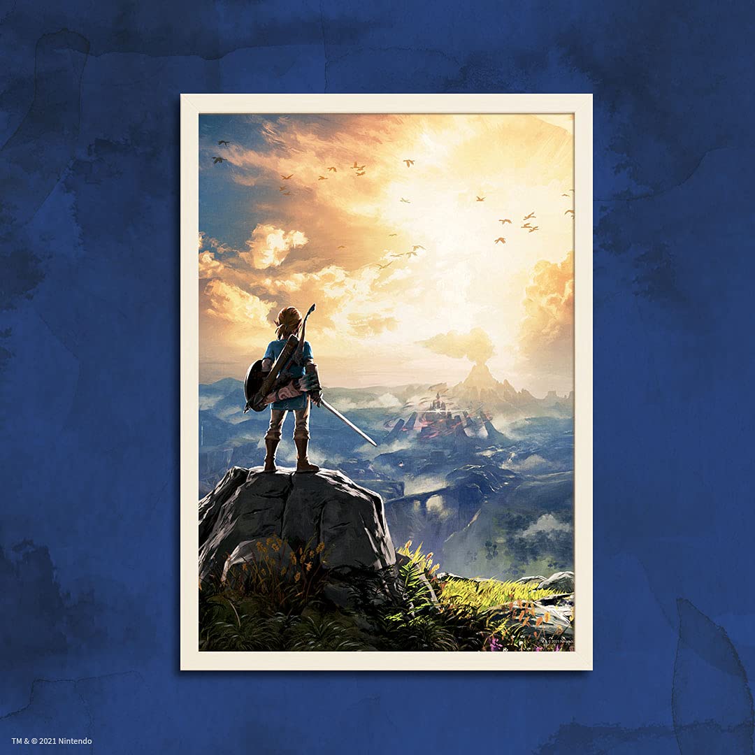 USAOPOLY Zelda Breath of the Wild puzzle box—front image showcases the collectible artwork.