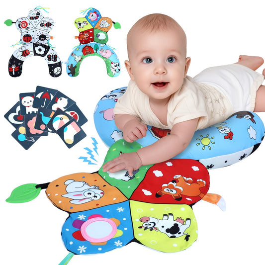 USATDD tummy time pillow front view supports early motor skills during tummy time.
