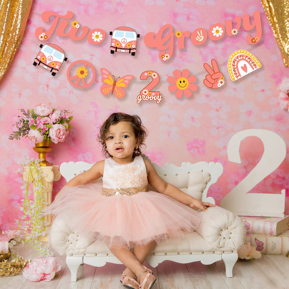 Ushinemi hanging banner boho garland creates easy DIY party styling.