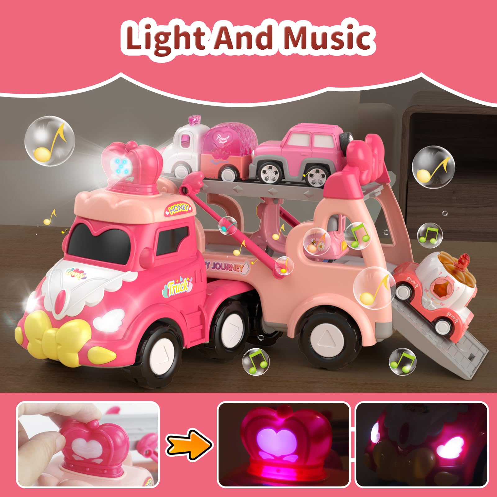 Usrela pull-back cars set ready for fast, engaging play.