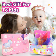 usrela tissue box toy gift-ready packaging ideal for baby showers