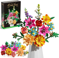 Utbttor pink-rose-cosmos bouquet for stylish home décor and gifting.