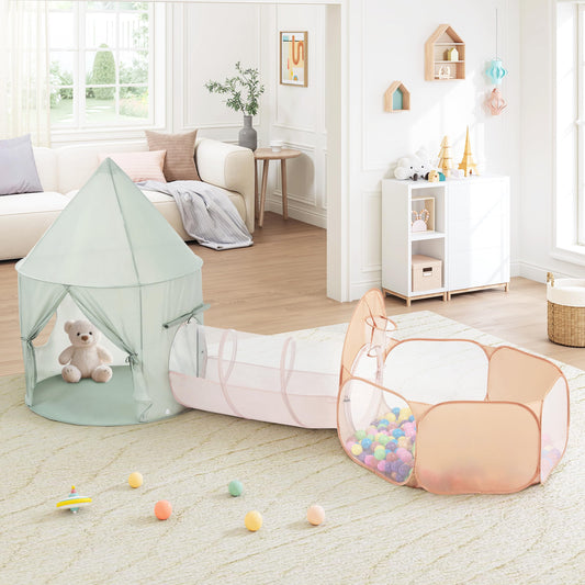 UTEX Kids Play Tent 3-in-1 overview highlighting imaginative indoor fun.