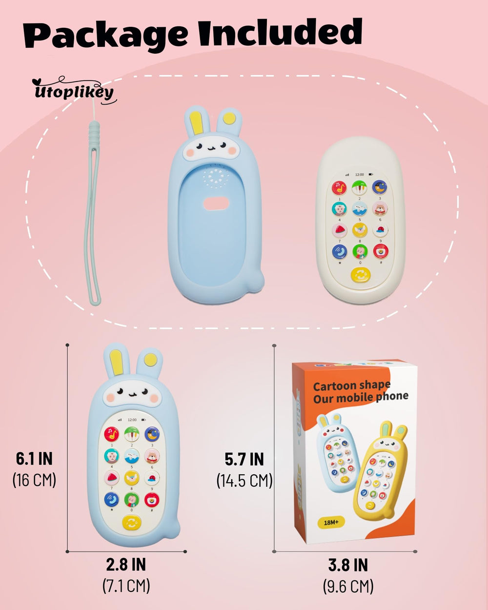UTOPLIKEY gift-ready packaging for baby showers and birthdays