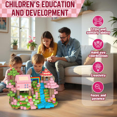 Uucoco magnetic blocks compatible with other brands to expand play sets.