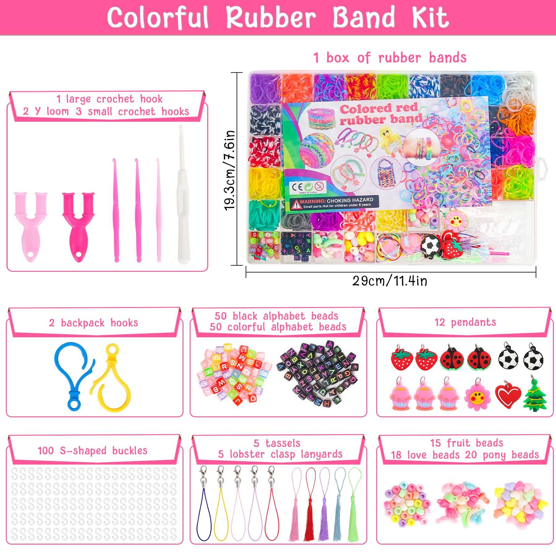 UUEMB bracelet making in action with kids crafting colorful bands.
