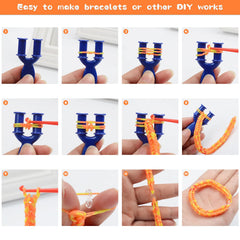 UUEMB colorful bracelets ideas and styles for DIY projects.