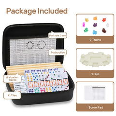 uvcany portable zippered case keeps all pieces organized