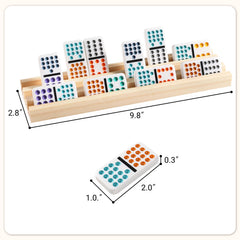 uvcany zippered case for dominoes – secure storage during trips and tournaments
