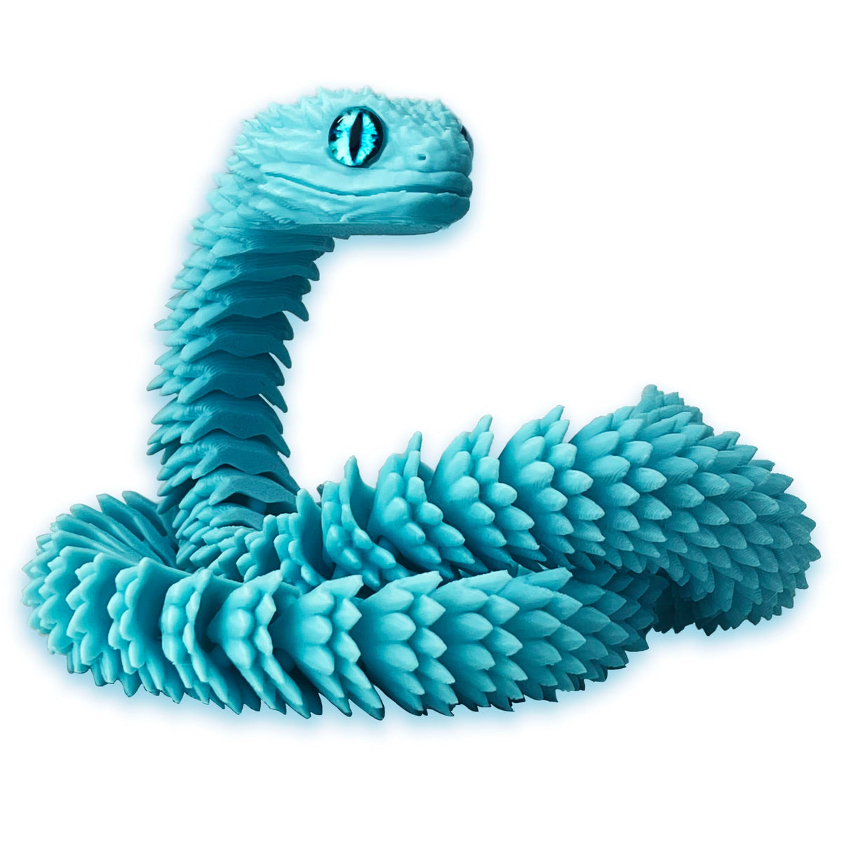 UXBSTM snake head close-up highlighting tactile play and realism