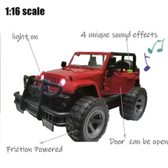 UXRPTU gift-ready packaging for the 1:16 off-road military fighter toy