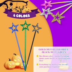 UYUOO black star wand for cosplay and dramatic play.