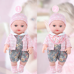UZIDBTO baby doll diapers, hat, and socks for versatile dress-up