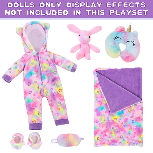 UZIDBTO unicorn style pillow enhances imaginative play during bedtime