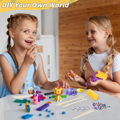 Wiggle eyes and keychains add personality to creations and gifts.