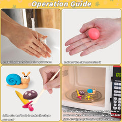 UZLU non-toxic soft clay colors for safe creative play.