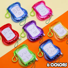 Uzoxlsn six-color rainbow drawing boards display vibrant options for doodling anywhere.