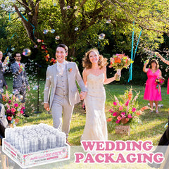 Uzoxlsn wedding supplies bubble wands add festive charm to receptions.