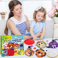 V-Opitos chicken plate craft encourages mindful, hands-on creativity for kids.