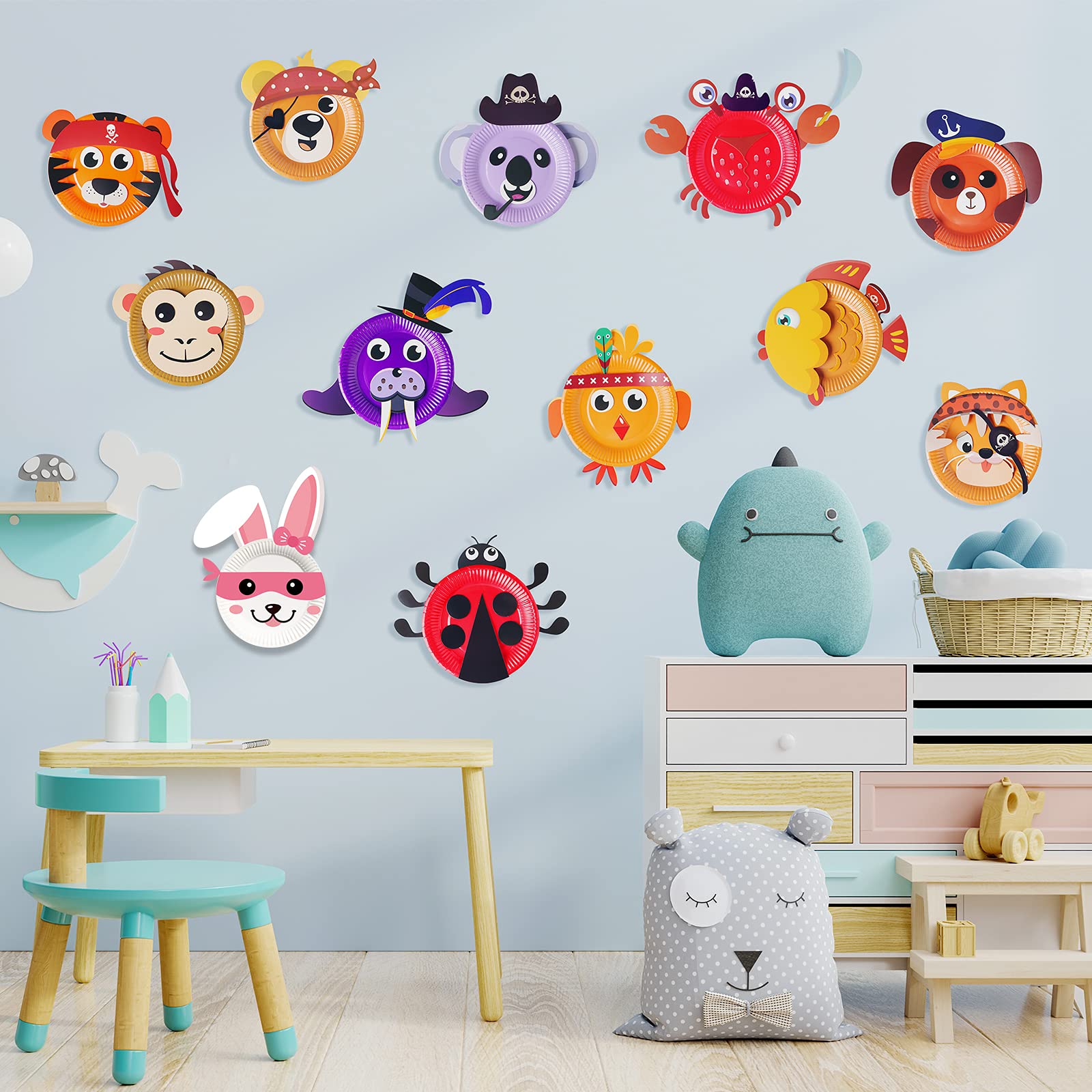V-Opitos tiger plate craft is ideal for classroom arts and collaboration.