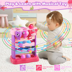 V-Opitos musical toy with three buttons offers melodies for toddlers