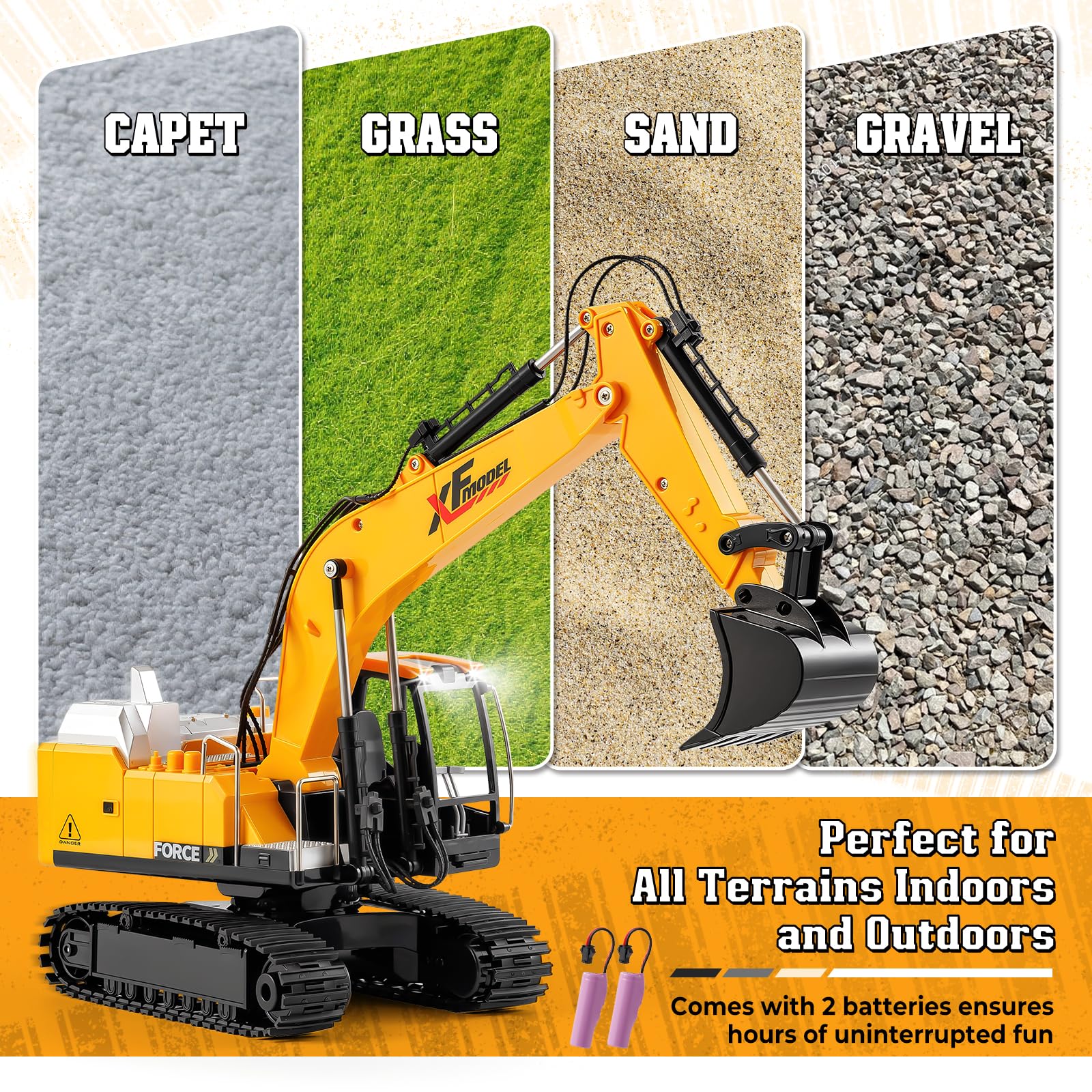 V-Opitos premium ABS materials ensure safe, durable construction.