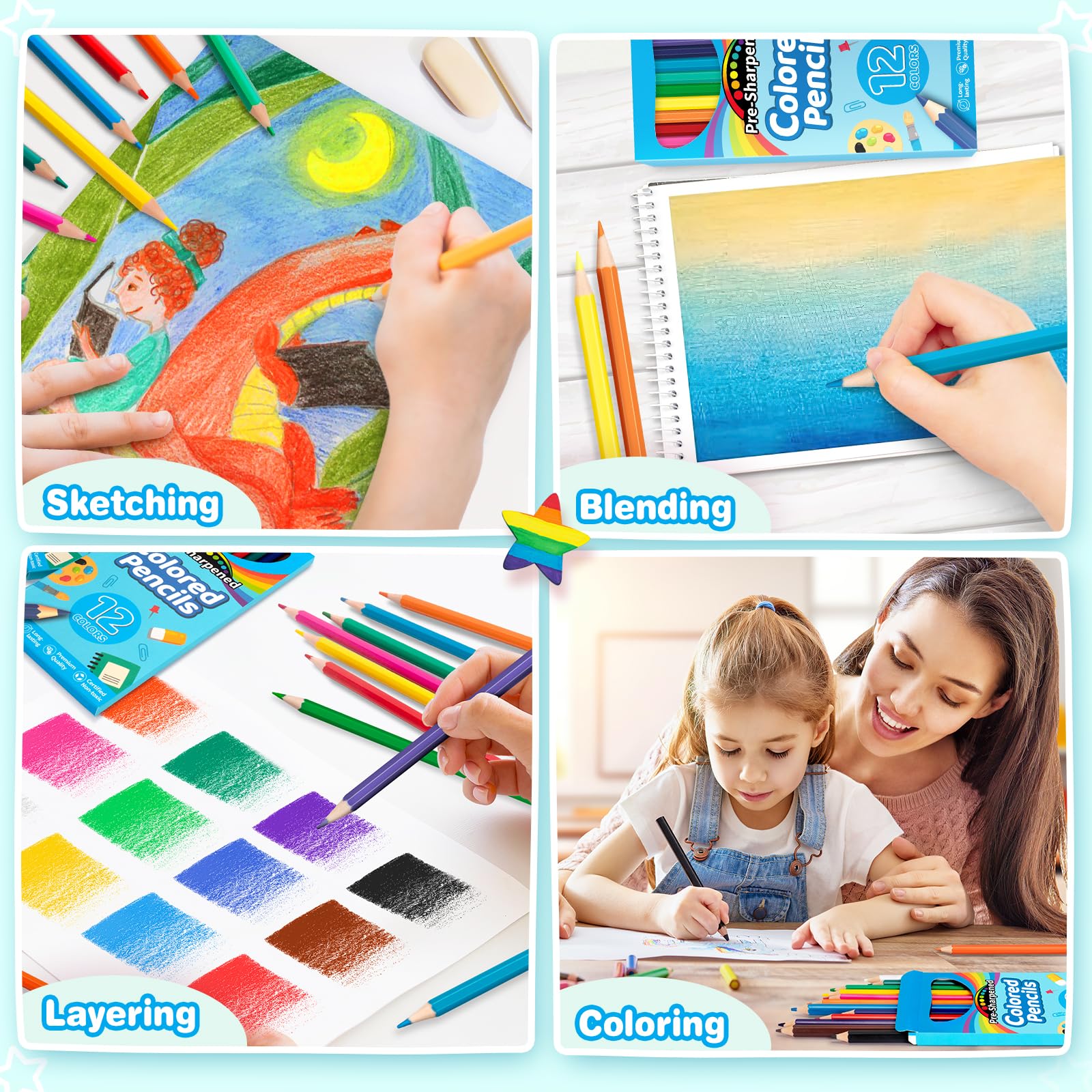 V-Opitos silky-smooth lead delivers even lines and bright color.