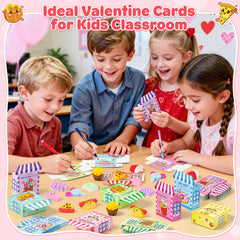 V-Opitos Valentines Donut card design boosts classroom rewards.