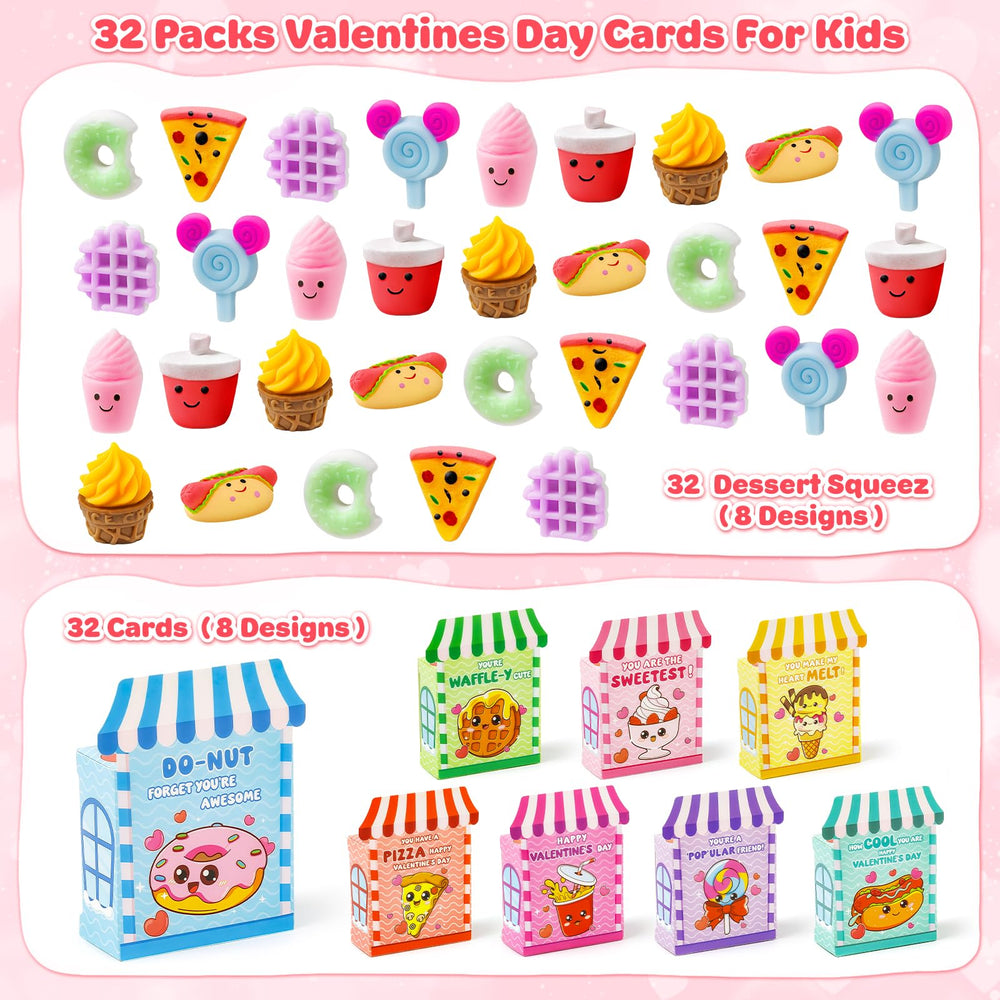 V-Opitos Valentines Sundae card design ideal for party favors.