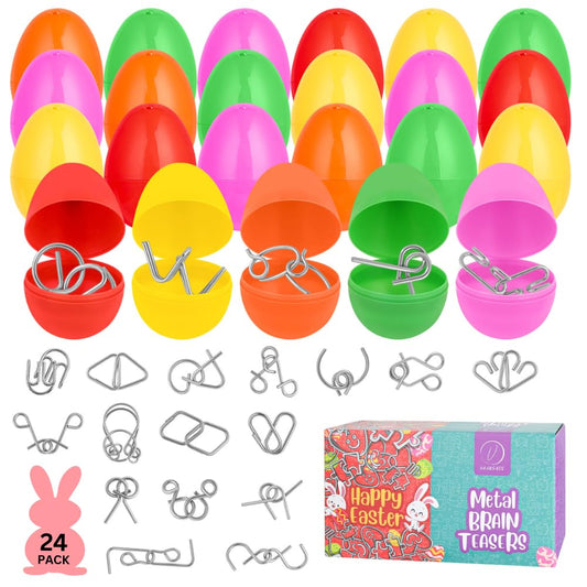 Vaanshie Easter eggs featuring brain teasers for kid-friendly hunts