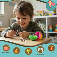 Vaanshie egg hunt prizes for engaging, math-friendly play