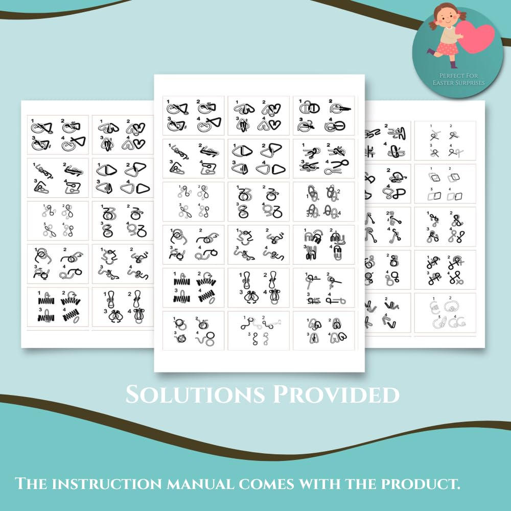 Vaanshie instruction cards guiding each puzzle
