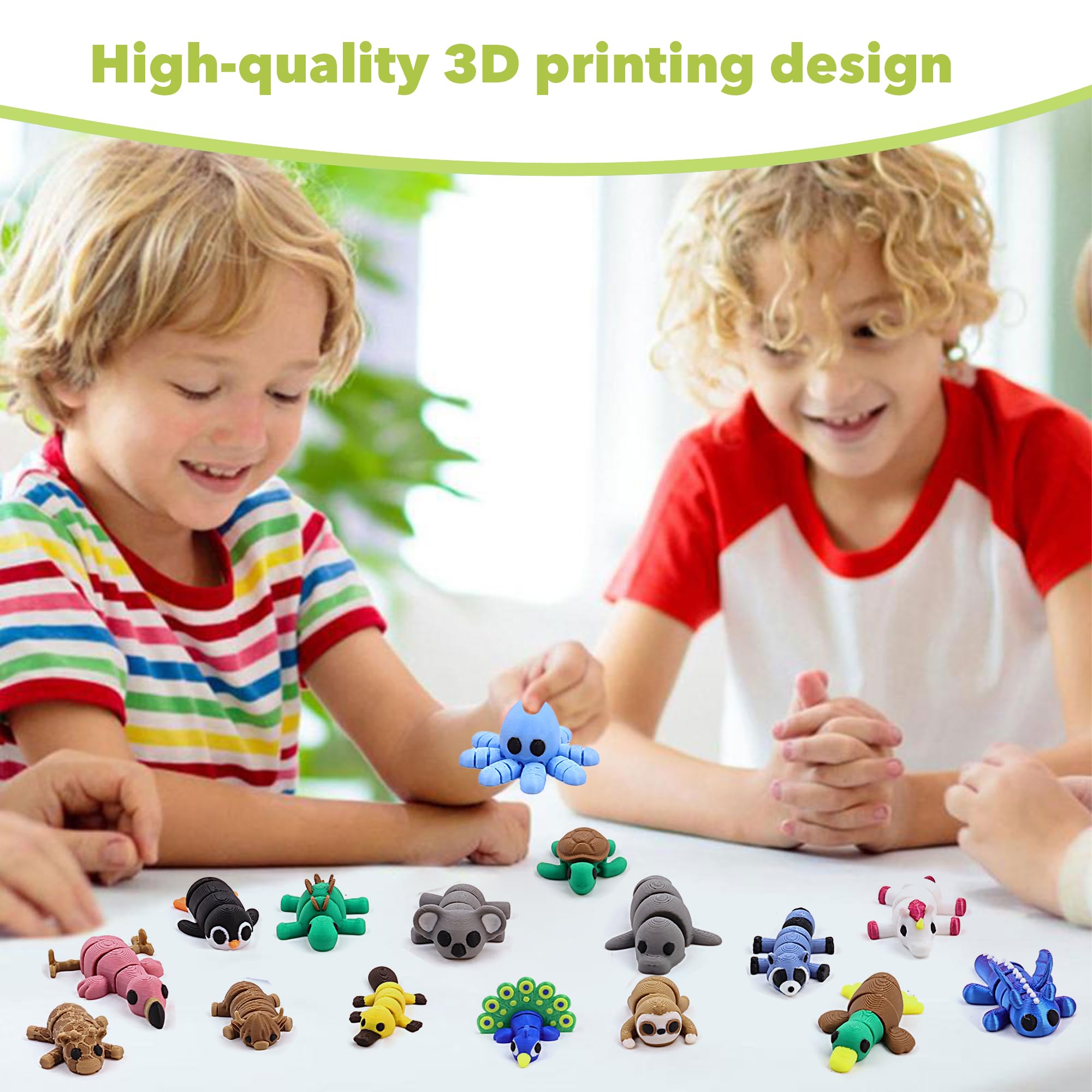 VABAO bear figurine compact for shelves and office desks