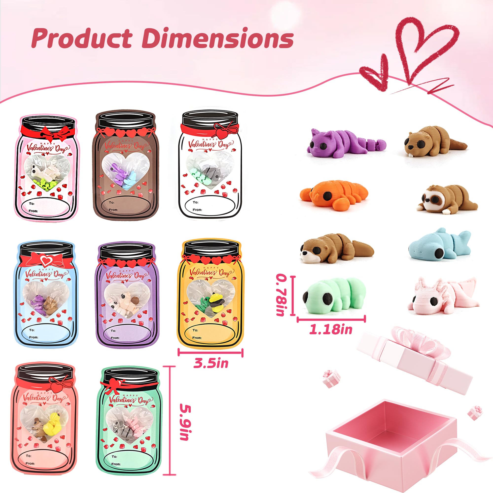 VABAO 3D-printed animal figurines with 48-piece set for interactive play.