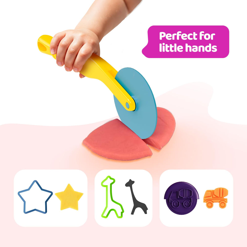 Vaike Kauss dough tools cutters create cupcakes and ice cream shapes.