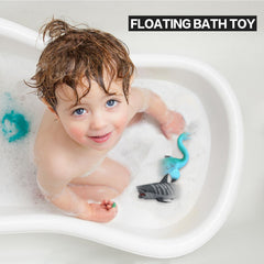 ValeforToy Crab 8 Inch Bath Toy — pliable surface cushions gentle taps and squeezes