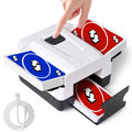 VAMODI automatic card shuffler in auto mode for quick prep