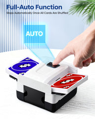 VAMODI shuffler with retractable side wings stored away