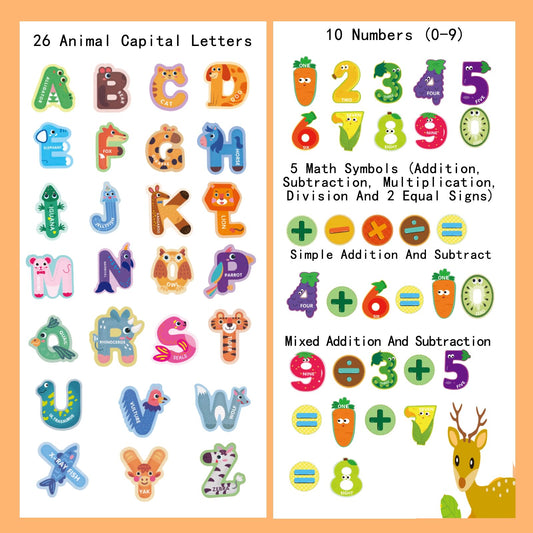 VAMOVISON animal-design letters to boost recognition during learning.