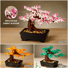 Vamuss bonsai tree rectangular pot shot shows modern desktop display