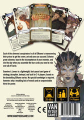 Van Ryder Games Enemies & Lovers Elfhame cards in play highlight strategic drama at the table