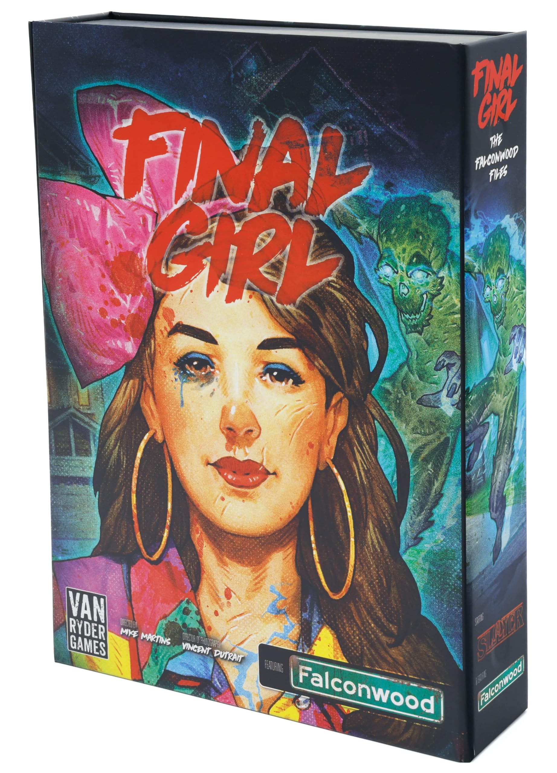 Falconwood Files dimension art suggests mirror-world peril during tense investigations.