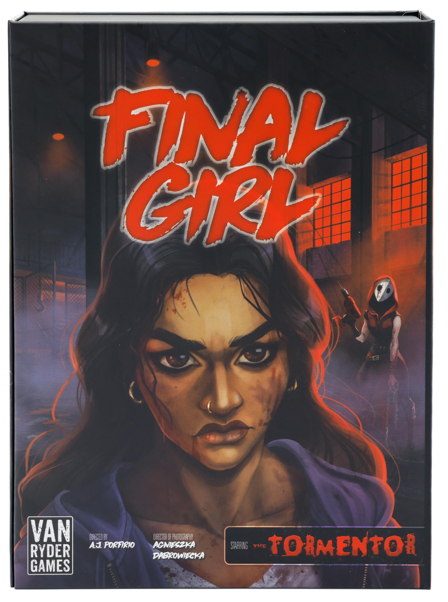 Van Ryder Games Final Girl Marrek Murders box art for immersive solo play